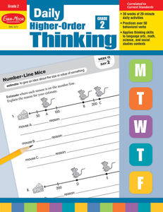 Daily Higher-Order Thinking, Grade 2 - Teacher's Edition, Print