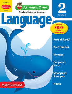 At-Home Tutor: Language, Grade 2 - Activity Book