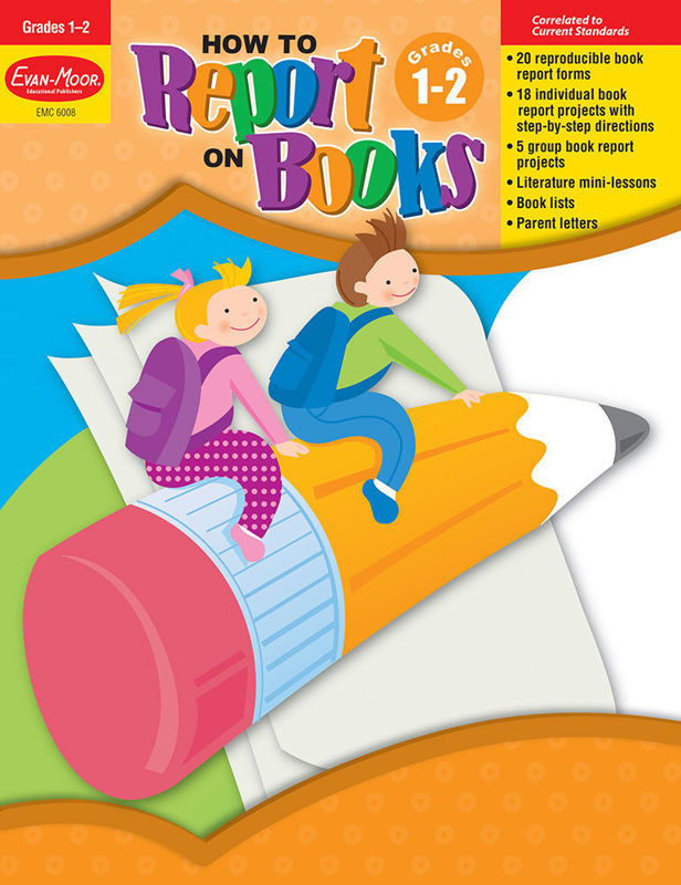 How to Report on Books, Grades 1-2 - Teacher Resource, Print