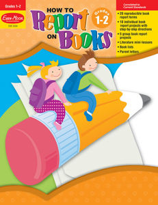 How to Report on Books, Grades 1-2 - Teacher Reproducibles, E-book