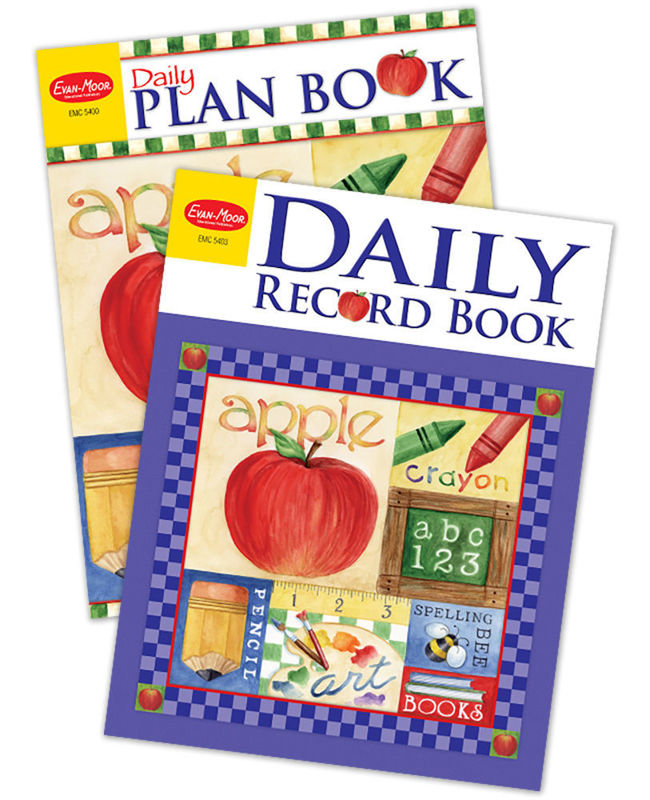 Daily Plan and Record Book Set: School Days, Grades K-6 - Teacher Resource- Teacher Resource, E-book