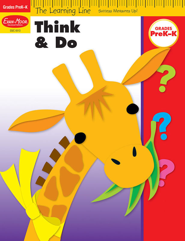 Learning Line: Think and Do, Grades PreK-K - Activity Book