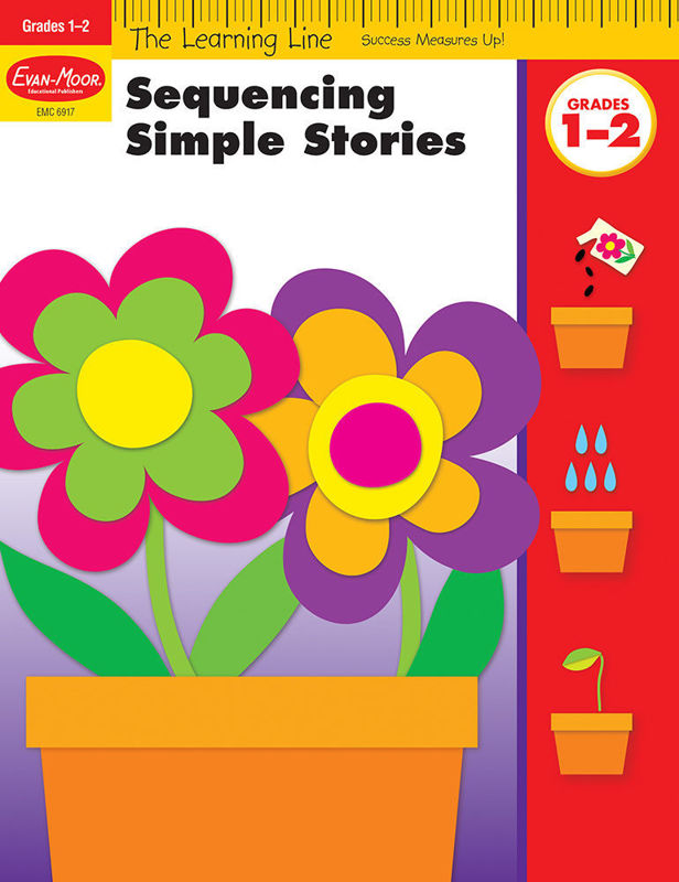 Learning Line: Sequencing Simple Stories, Grades 1-2 - Activity Book