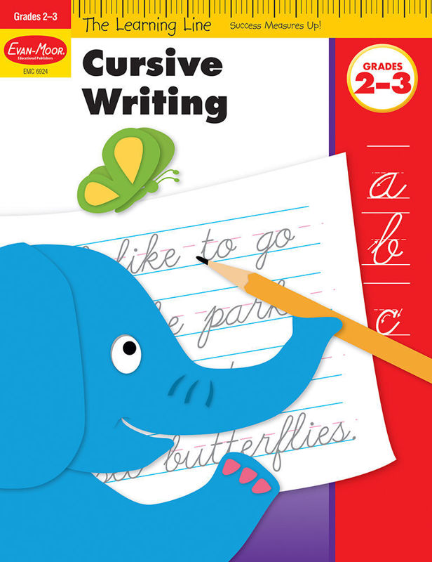 Learning Line: Cursive Writing, Grades 2-3 - Activity Book