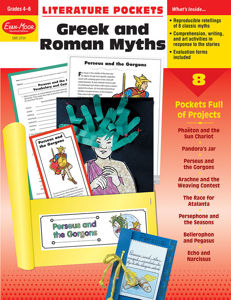 Literature Pockets: Greek & Roman Myths, Grades 4-6 - Teacher Reproducibles, Print