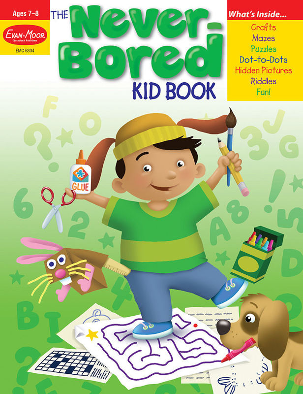 The Never-Bored Kid Book, Grades 2-3 - Activity Book