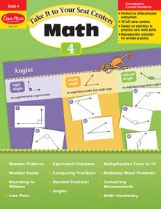 Take It to Your Seat: Math Centers, Grade 4 - Teacher Resource, E-book