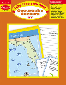 Take It to Your Seat: Geography Centers, Grades 2-3 - Teacher Reproducibles, E-book