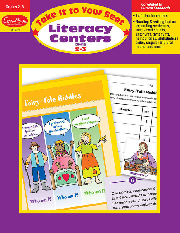 Take It To Your Seat: Literacy Centers, Grades 2-3 - Teacher Resource, Print