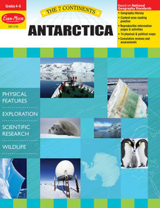 7 Continents: Antarctica, Grades 4-6 - Teacher Reproducibles, Print