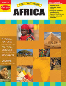 7 Continents: Africa, Grades 4-6 - Teacher Reproducibles, Print