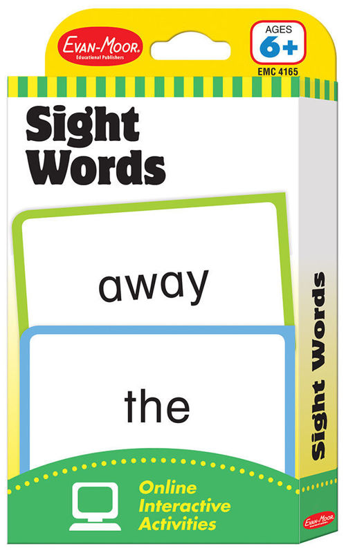 Learning Line: Sight Words, Grades 1+ (Ages 6+) - Flashcards