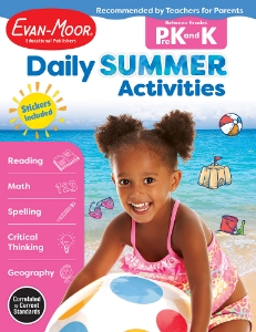 Daily Summer Activities: Between Grades PreK and Kindergarten, Grades PreK-K - Activity Book