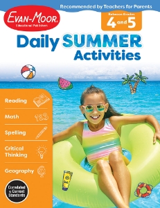 Daily Summer Activities: Between Grades 4th and 5th Grades, Grades 4-5 - Activity Book