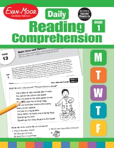 Daily Reading Comprehension, Grade 1 - Teacher's Edition, Print