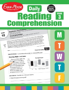 Daily Reading Comprehension, Grade 3 - Teacher's Edition, Print