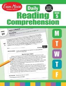 Daily Reading Comprehension, Grade 5 - Teacher's Edition, Print