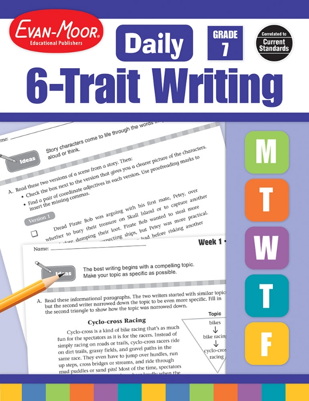 Daily 6-Trait Writing, Grade 7 - Teacher's Edition, Print