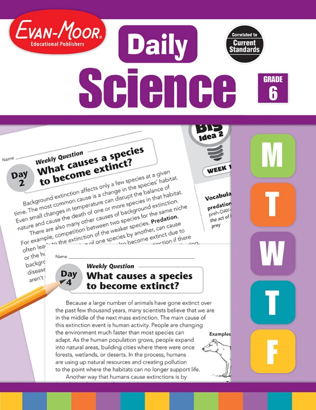 Daily Science, Grade 6 - Teacher's Edition, Print