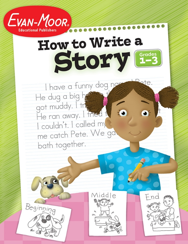 How to Write A Story, Grades 1-3 - Teacher Resource, Print