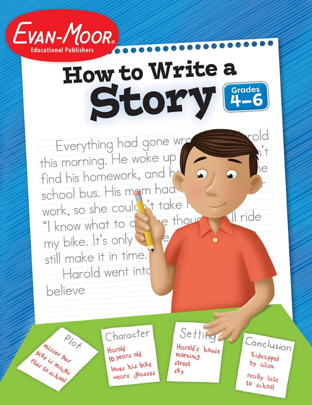 How to Write A Story, Grades 4-6 - Teacher Resource, Print