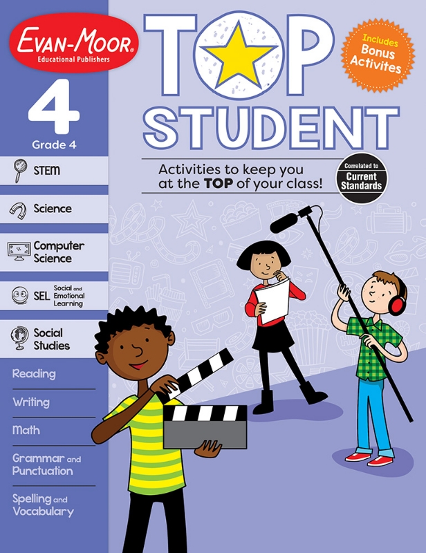 Top Student, Grade 4 - Activity Book