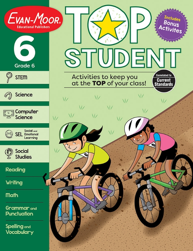 Top Student, Grade 6 - Activity Book