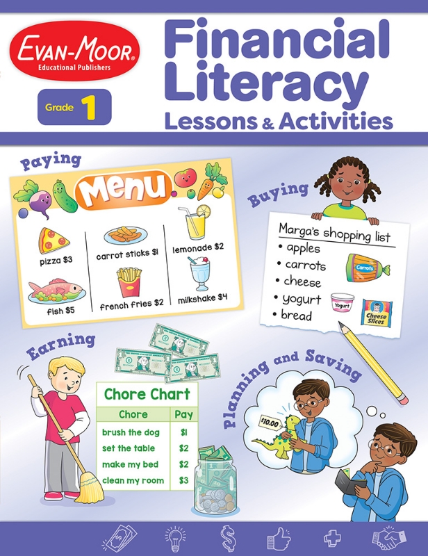 Financial Literacy Lessons and Activities, Grade 1 — Teacher’s Resource, Print