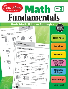 Math Fundamentals, Grade 3 - Teacher Reproducibles, Print