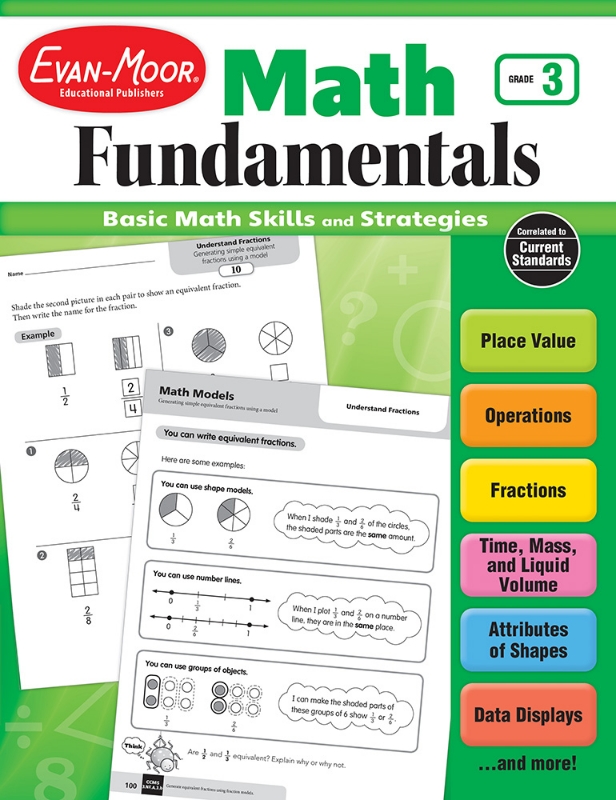 Math Fundamentals, Grade 3 - Teacher Reproducibles, E-book