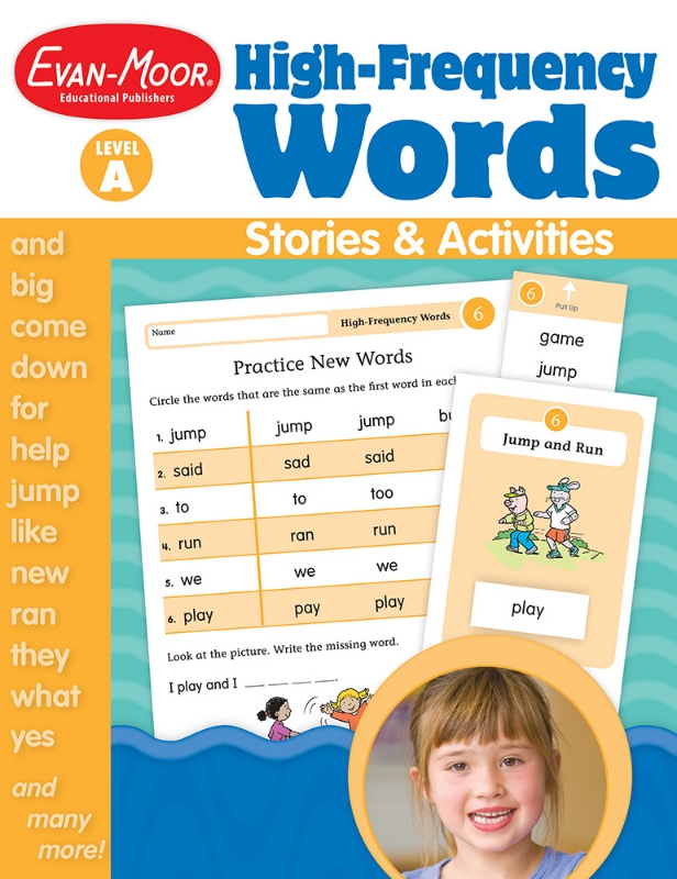 High-Frequency Words: Stories & Activities, Grades K-1 (Level A) - Teacher Reproducibles, Print