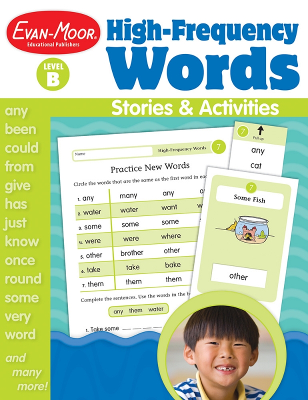 High-Frequency Words: Stories & Activities, Grades K-1 (Level B)- Teacher Resource, E-book