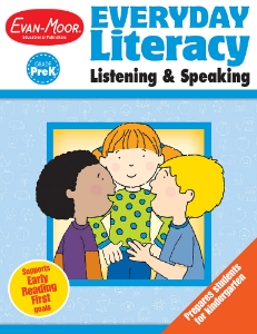 Everyday Literacy: Listening and Speaking, Grade PreK - Teacher Reproducibles, Print