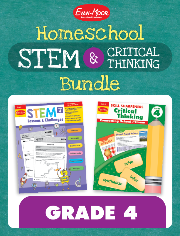 Homeschool STEM and Critical Thinking Bundle, Grade 4	