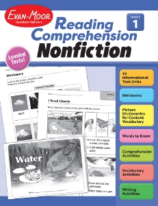 Reading Comprehension: Nonfiction, Grade 1 - Print