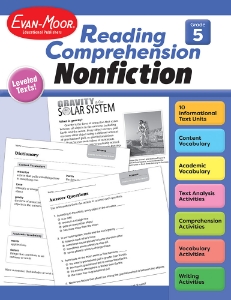 Reading Comprehension: Nonfiction, Grade 5 - Print