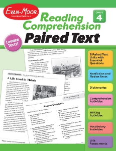 Reading Comprehension: Paired Text, Grade 4 - E-book