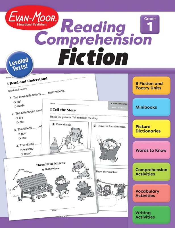 Reading Comprehension: Fiction - Teaching Resource, Grade 1 - Print