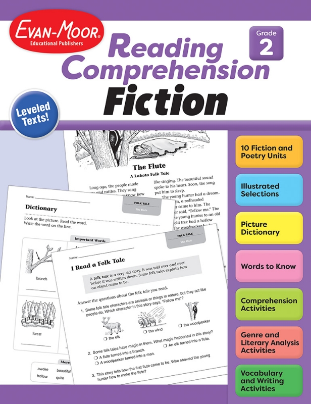 Reading Comprehension: Fiction - Teaching Resource, Grade 2 - Print