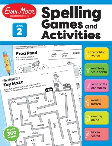 Spelling Games and Activities, Grade 2