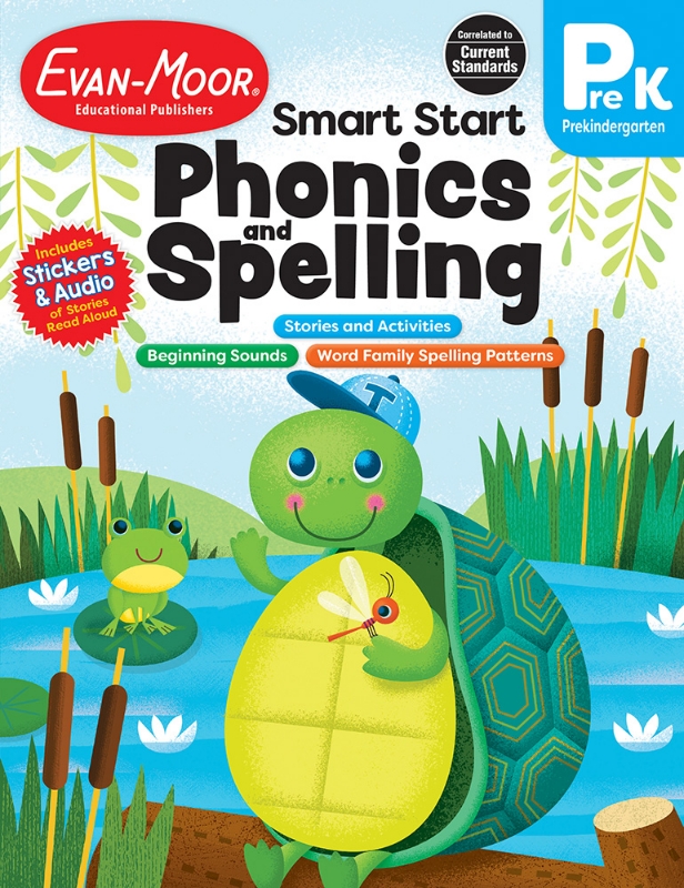 Smart Start: Phonics and Spelling Activity Book, Grade PreK