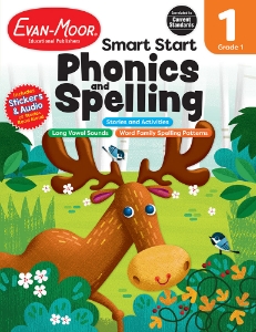 Smart Start: Phonics and Spelling Activity Book, Grade 1