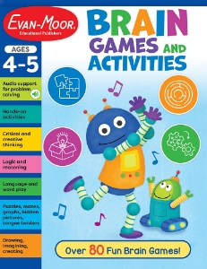 Brain Games and Activities Workbook, Ages 4–5 - E-book