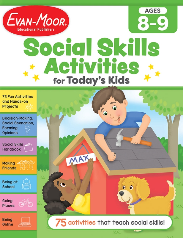 Social Skills Activities for Today’s Kids Workbook, Ages 8-9