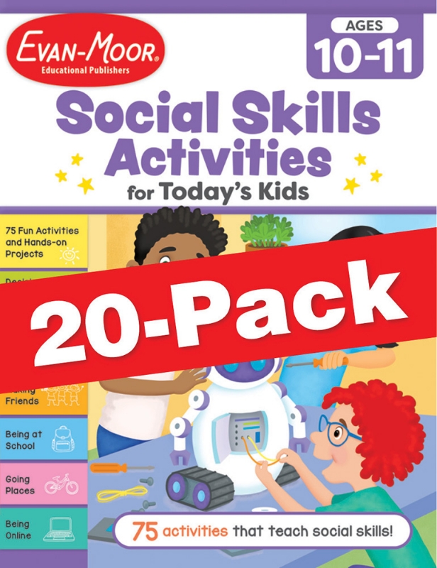 Social Skills Activities for Today's Kids, Ages 10-11 — Class pack