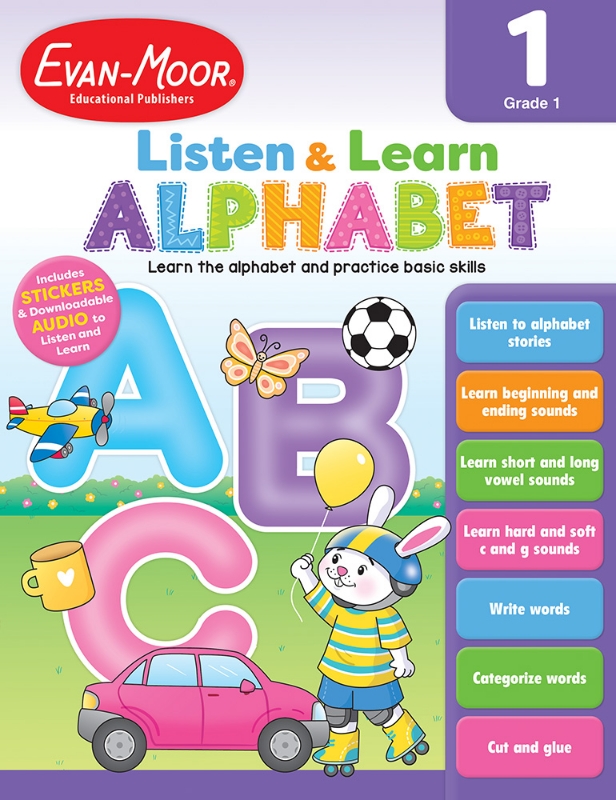 Listen and Learn Alphabet, Grade 1