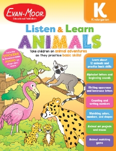 Listen and Learn: Animals, Grade K