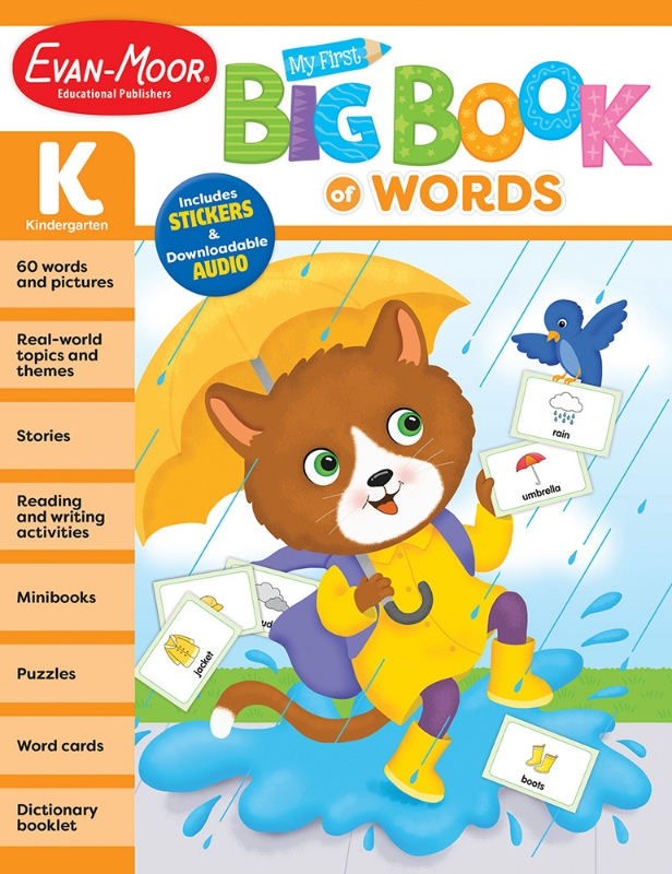 My First Big Book of Words, Grade K — Activity Book