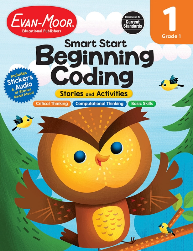 Smart Start: Beginning Coding Stories and Activities, Grade 1