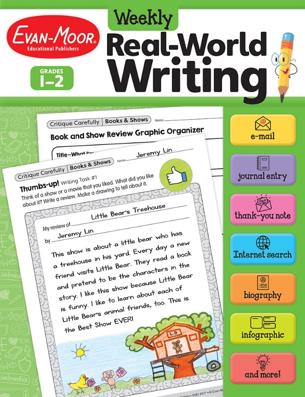 Weekly Real-World Writing, Grades 1-2 - Teacher's Resource, Print